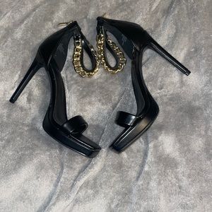 Black heels